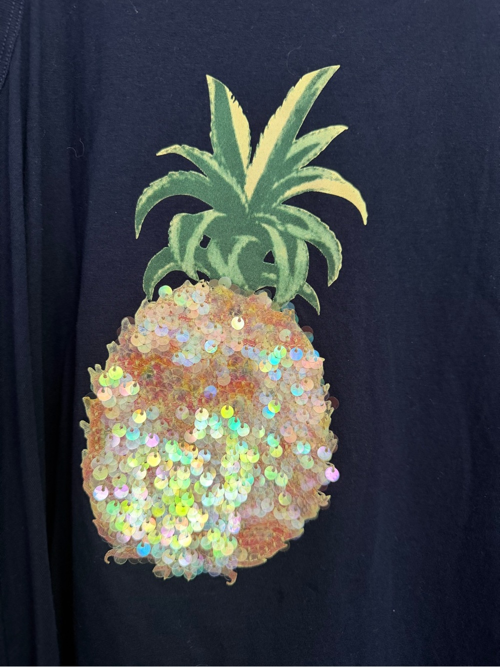 GapKids Graphic Sequined Pineapple Dress, NWOT